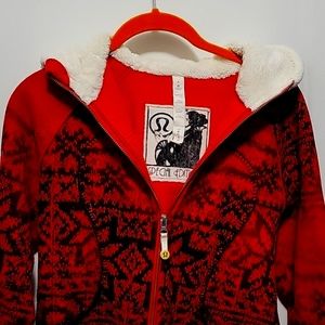 LULULEMON zip up scuba jacket hoodie size 6